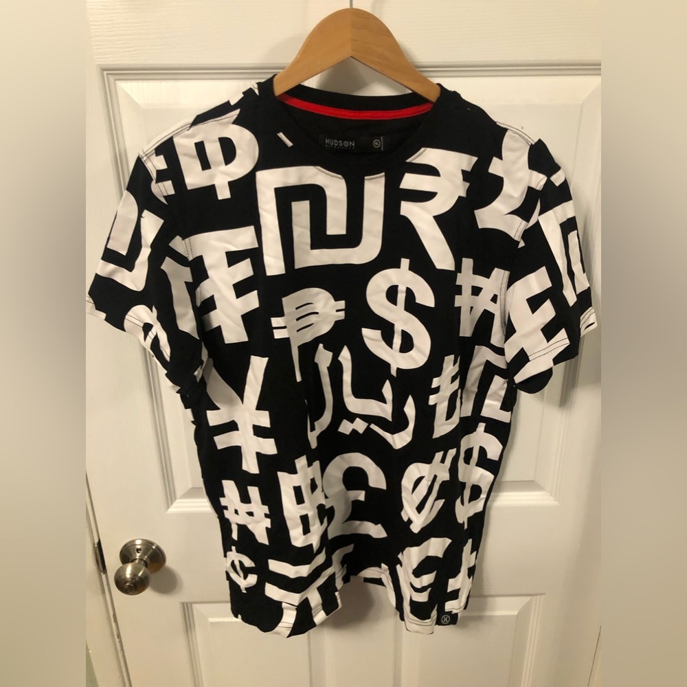 Hudson Currency Graphic Tshirt